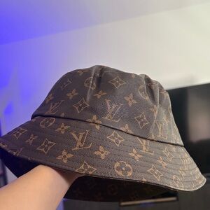 Louis Vuitton Brown Monogram Bucket Hat
